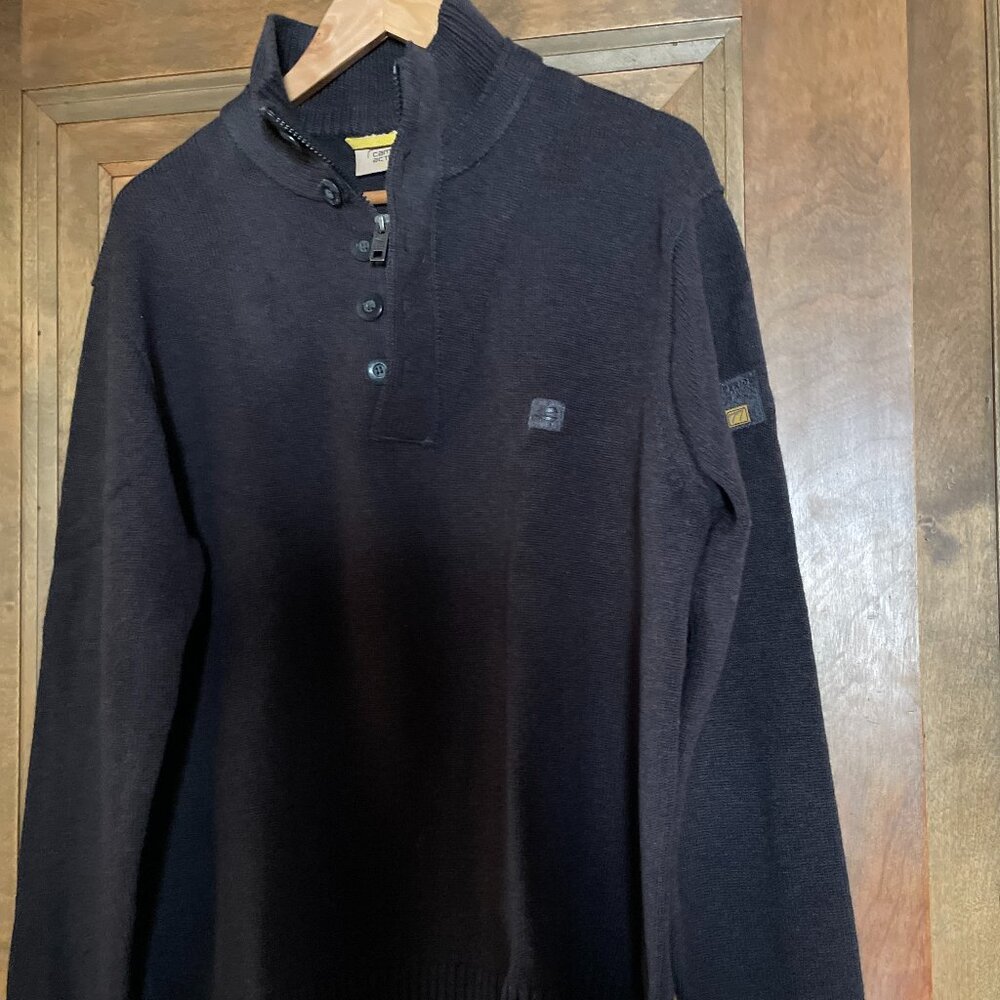 VINTAGE Men's Lambswool Knit Sweater Pullover. PRISTINE Camel Active / Dornbush